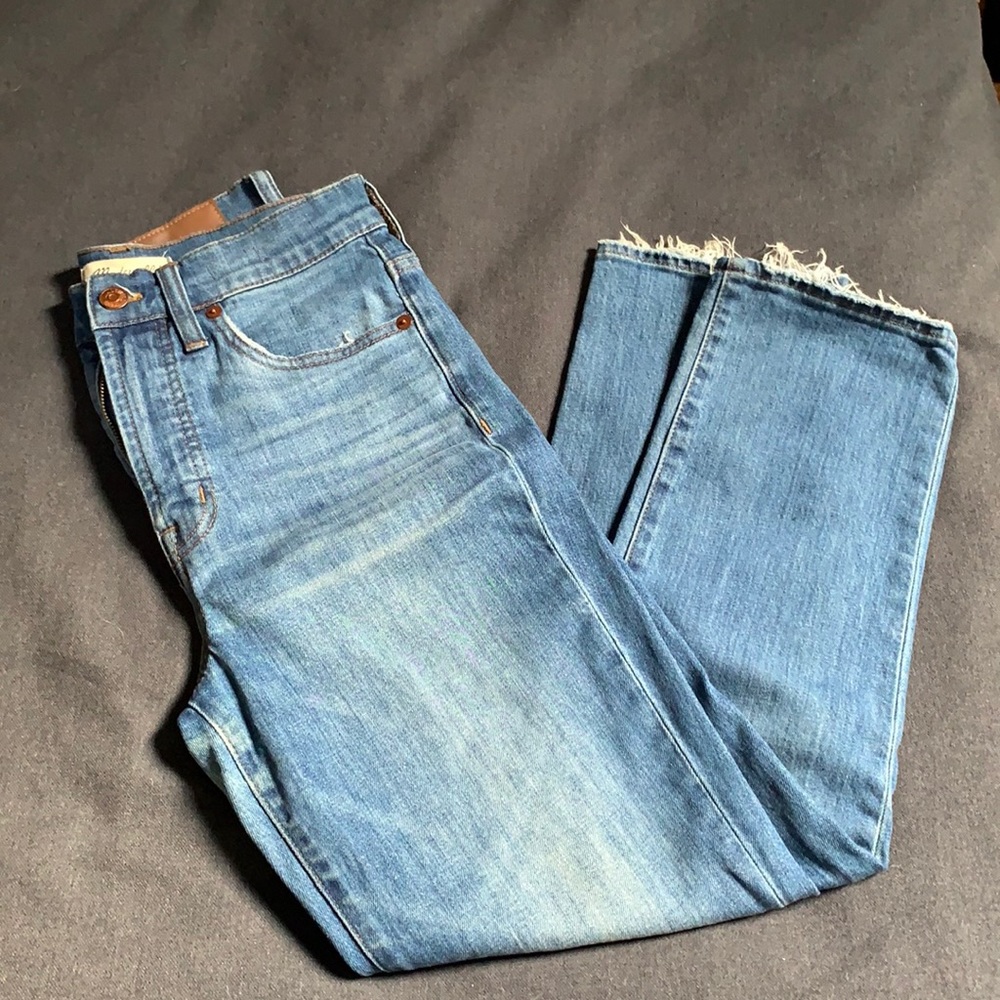 Madewell perfect vintage crop jean